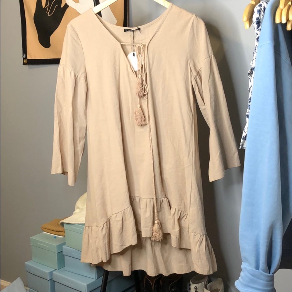 Cream dress